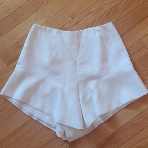 Finders Keepers white shorts